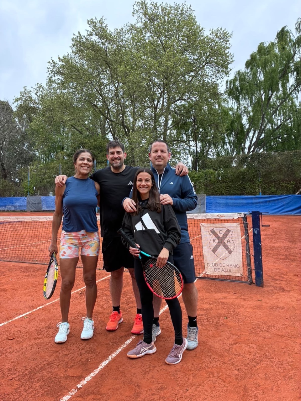 Foto de Adriana Monteiro / Juan José Macalusso vs. Mercedes Villanueva / Leandro Camino