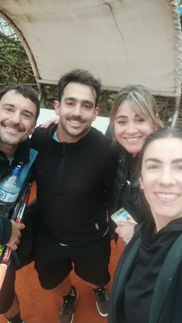 Foto de Agustina Barchuk / José Leibovich vs. Mercedes Barbery / Martín Estrebou