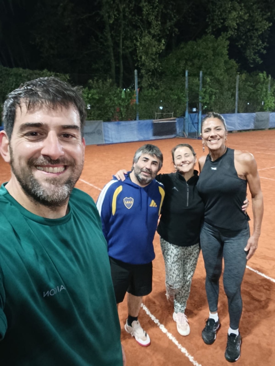 Foto de Adriana Monteiro / Juan José Macalusso vs. Mercedes Piazza / Pablo Bello